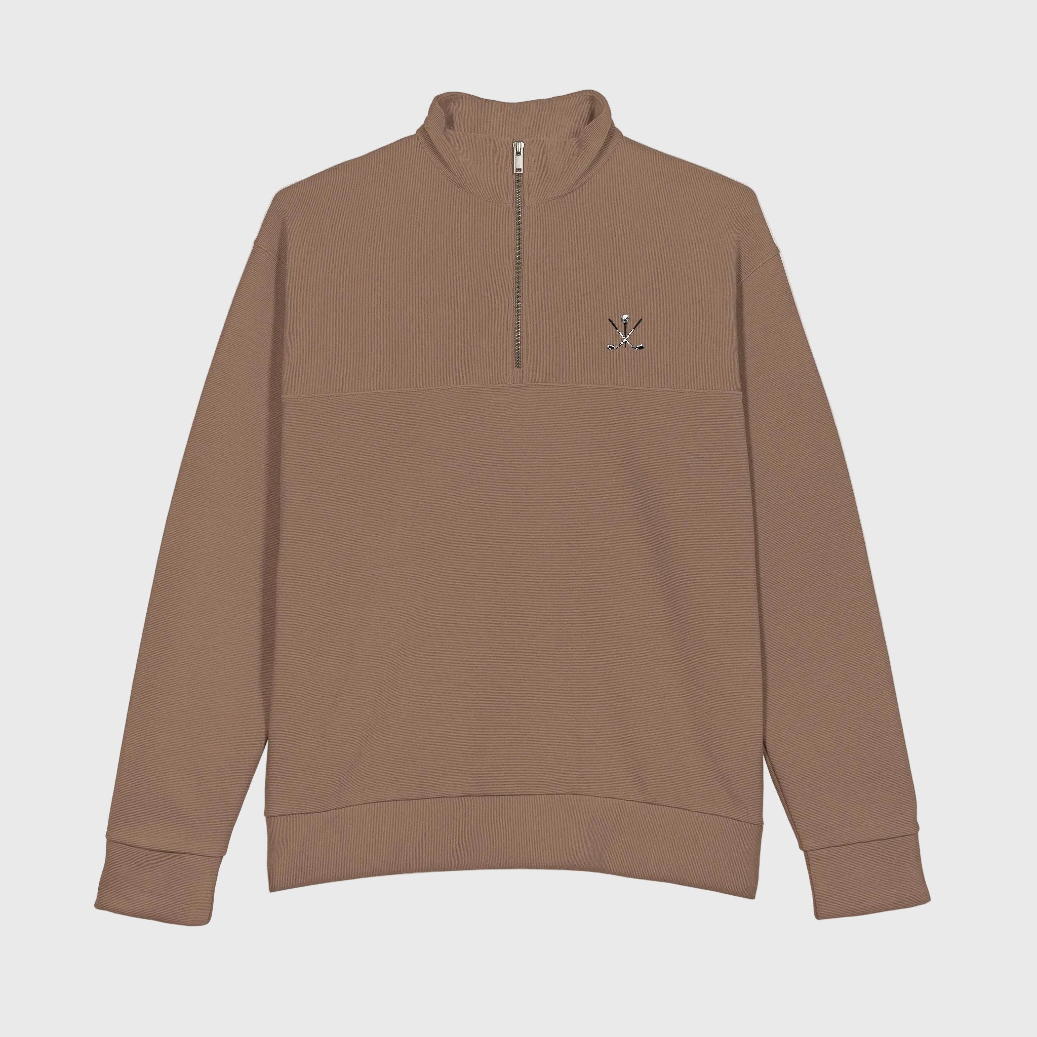 Men's Linear Texture Quarter-Zip